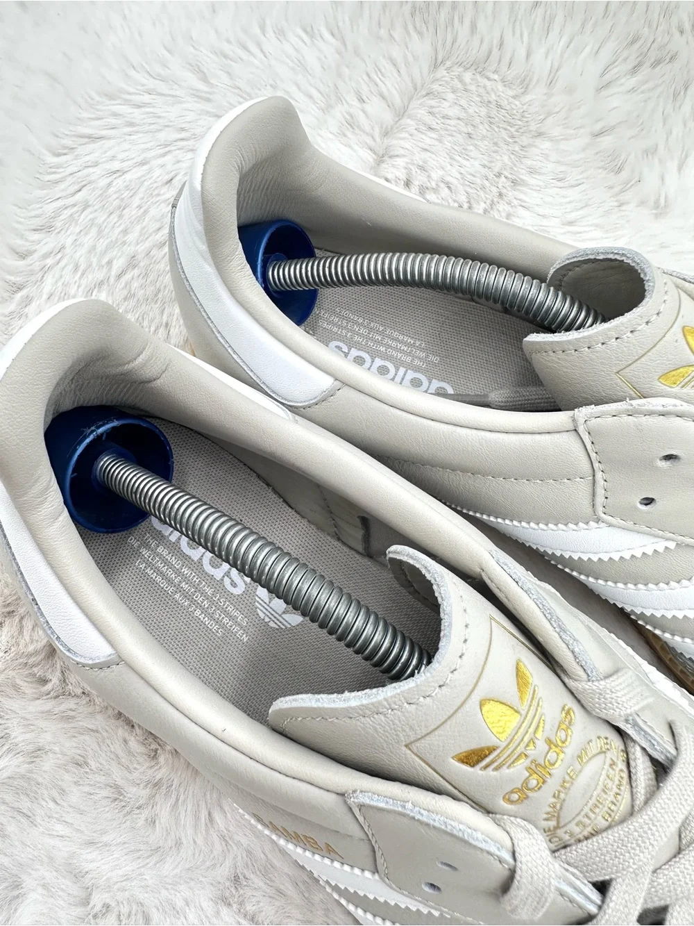 Adidas Samba OG Aluminum Gum athletic mens US 12 sneakers NWT
